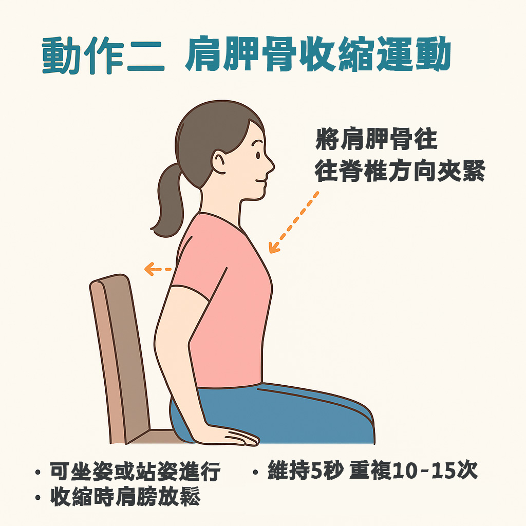 歐承昌骨科診所-肩胛骨收縮運動－強化背部肌群